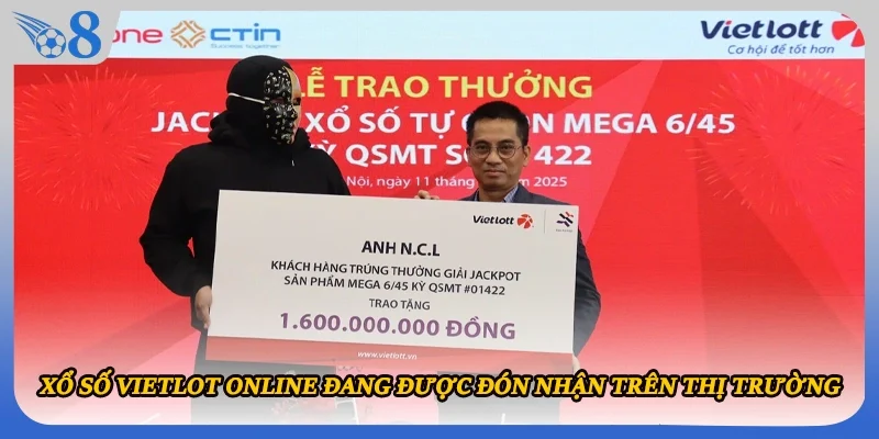  Xổ số Vietlot online đang được đón nhận trên thị trường